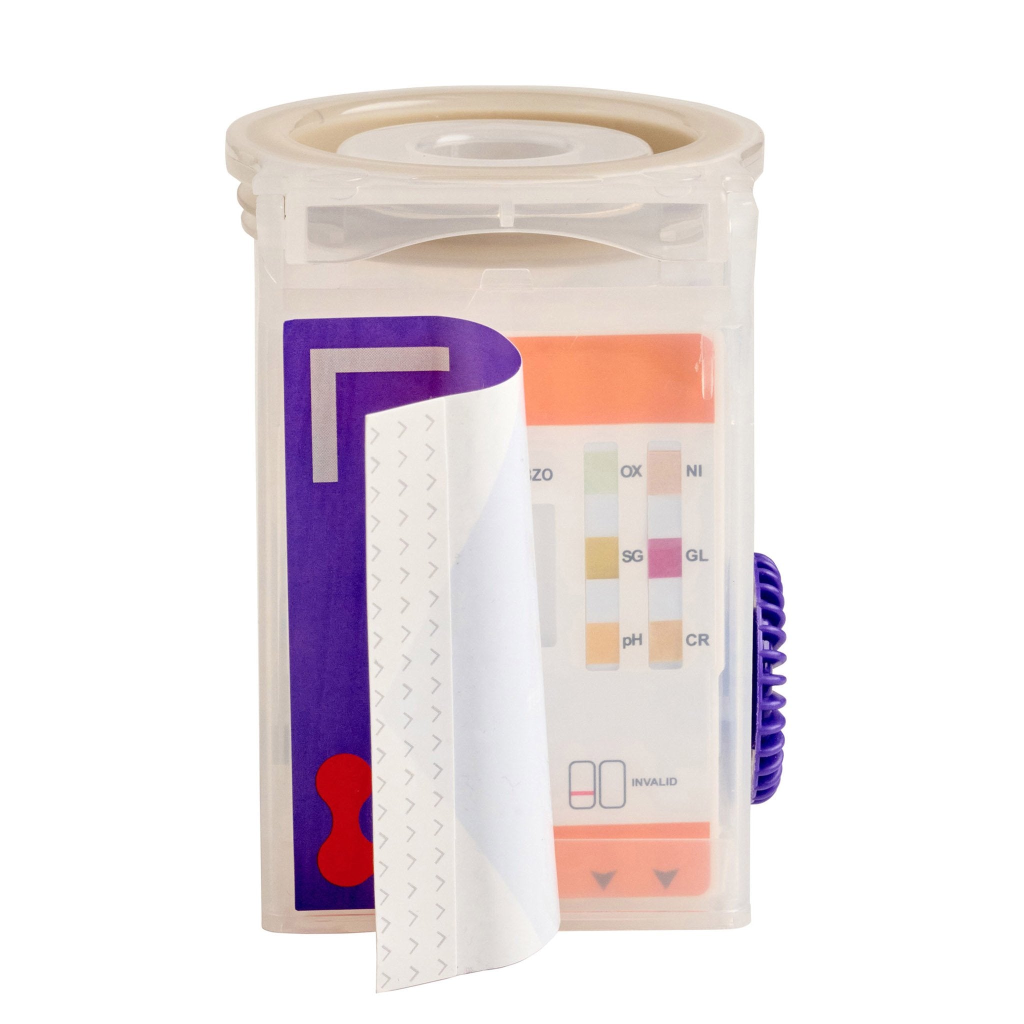 LOGICHECK Drug Test Urine Screening Cup (6 Classes) - Carton (25)