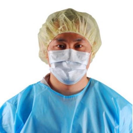 Owear Beret / Bouffant Cap Light Blue - Box (250)