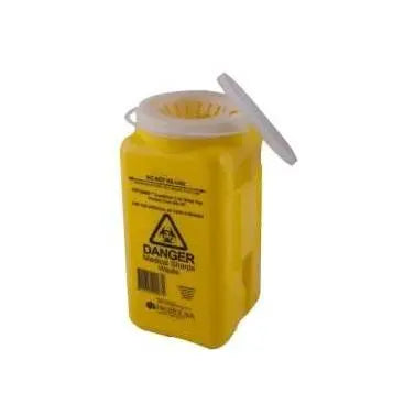 ASP Sharps Container 1.4L with Resealable Snap Top ASP