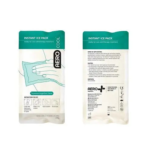 Aerocool Instant Ice Pack 240g 23.5cm x 12cm - Each Aero Healthcare
