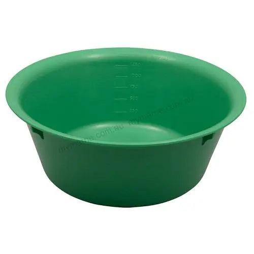 Autoclavable Plastic Bowl 205mm, 1500ml Green - Each OTHER