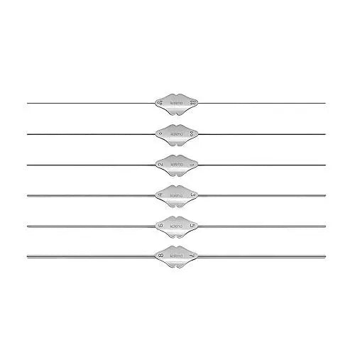 Bowman Lacrimal Probe Set Stainless Steel Reusable - Pack (6) OTHER