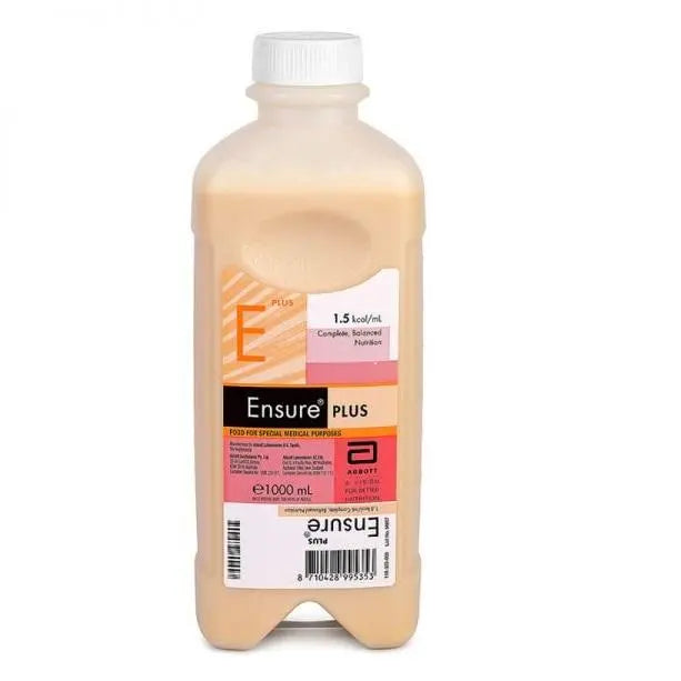 Ensure Plus HN Unflavoured 1000ml RTH Bottles - Carton (8) Abbott