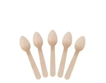 Envirocutlery® Wooden Teaspoon Natural 110mm - Carton (2000) OTHER