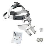 HEINE HRP Binocular Loupe 4x Set 340mm + i-View on Professional Headband + S-GUARD HEINE