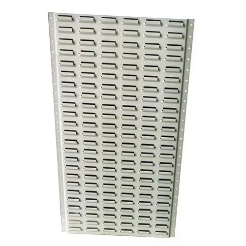 Metal White Louvre Panel - W450mmx H450mm OTHER