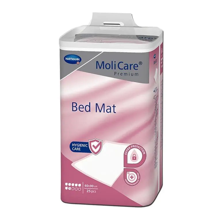 MoliCare Premium Bed Mat 60 x 90cm, 7 Drops - Pack (25) Hartmann