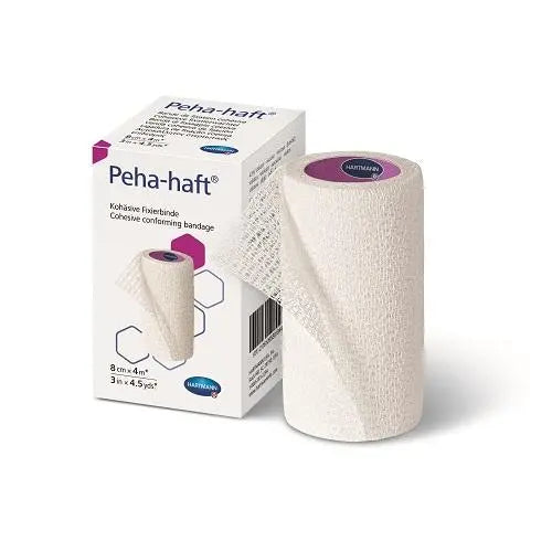 Peha-haft Retention Bandage Latex Free 12cm x 4m - Each Hartmann