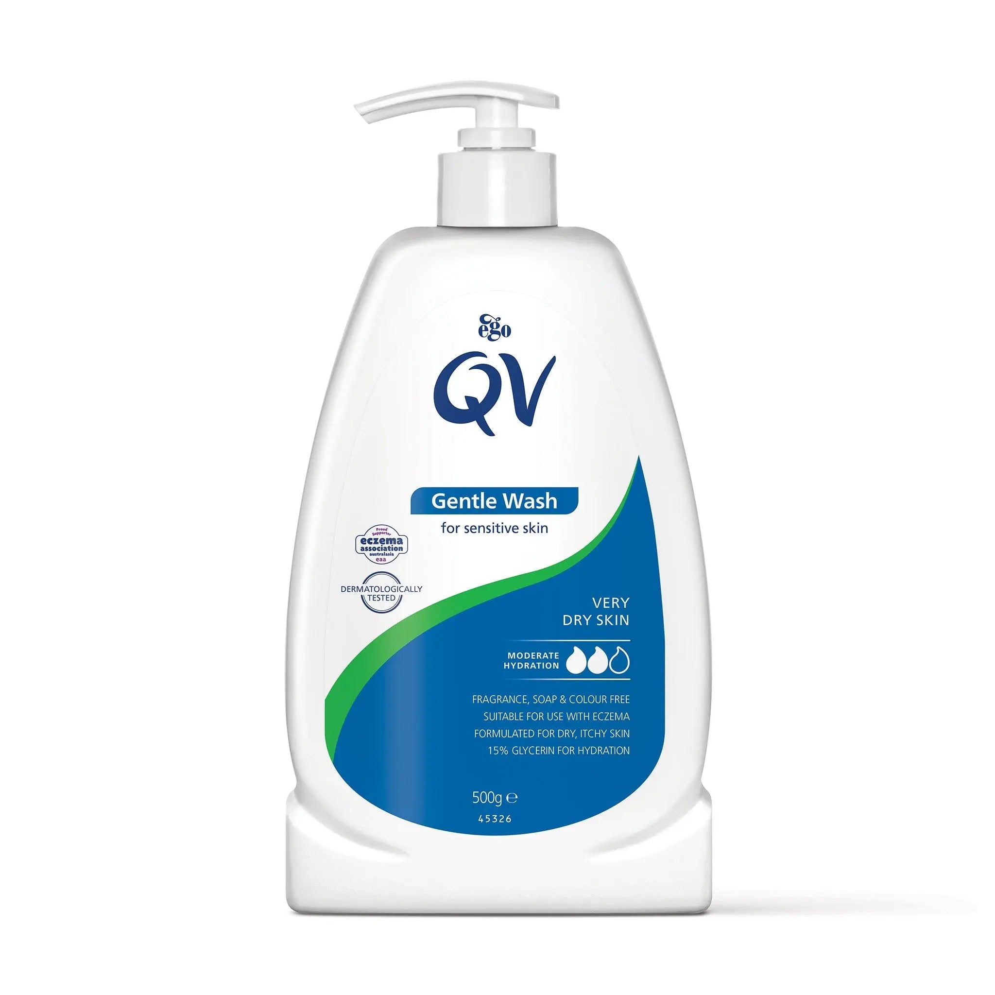 QV Gentle Wash 500mL - Each Ego