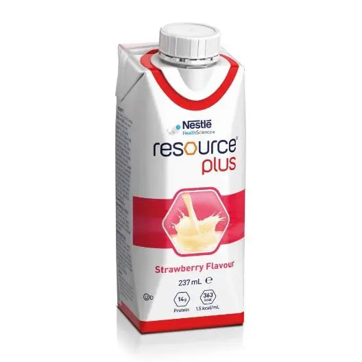 Resource® Plus Strawberry Prism  237ml - Carton (24) Nestle