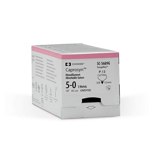 Caprosyn Undyed Suture 3/0 75cm C13 - Box (36)