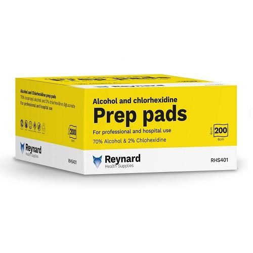 Chlorhexidine 2% and Alcohol 70% Wipes - Carton (25x200)