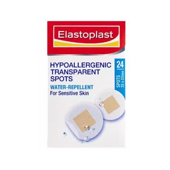 Elastoplast Hypoallergenic Transparent Spots (76334) - Pack (24)
