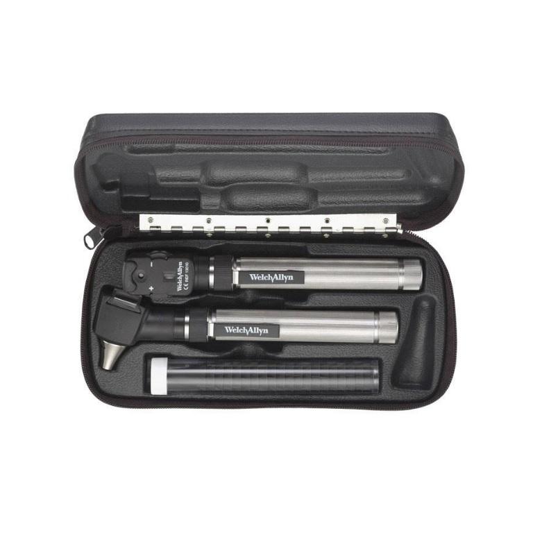 WELCH ALLYN PocketScope AA Batteries Otoscope/Opthalmoscope in Hard Case