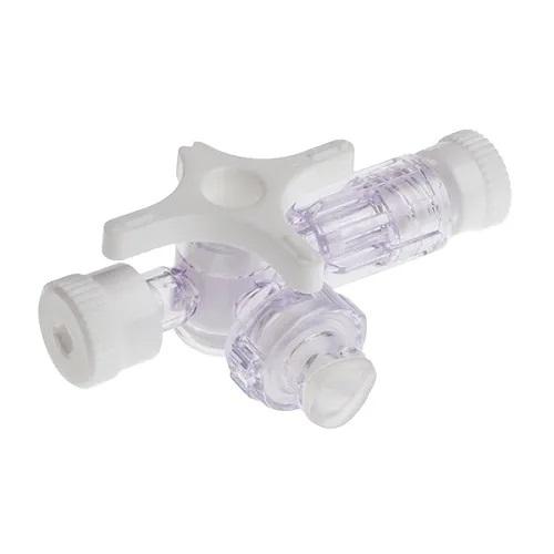 BD 3 Way Stopcock - White - Box (100)