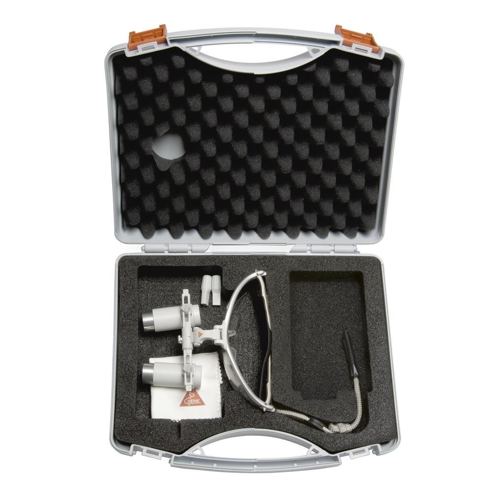 HEINE HRP Binocular Loupe 3.5x Set 420mm + i-View on S-FRAME