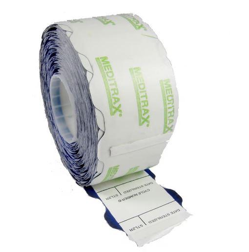 Meditrax TTS Batch Labels - Blue (850 Labels/Roll) - Box (5)