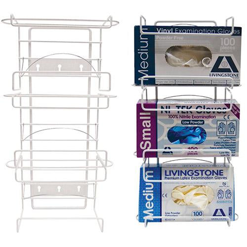 Glove Dispenser Wire 3 Tier - Large