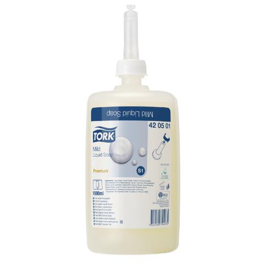 Tork Mild Liquid Soap Premium 1L - Carton (6)
