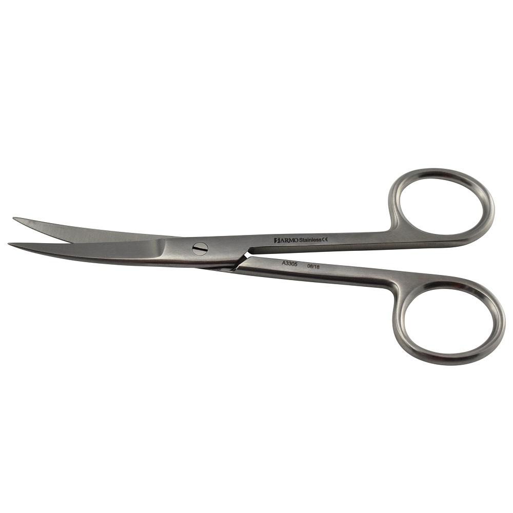 Surgical Scissors Sharp/Sharp Curved 13cm ARMO