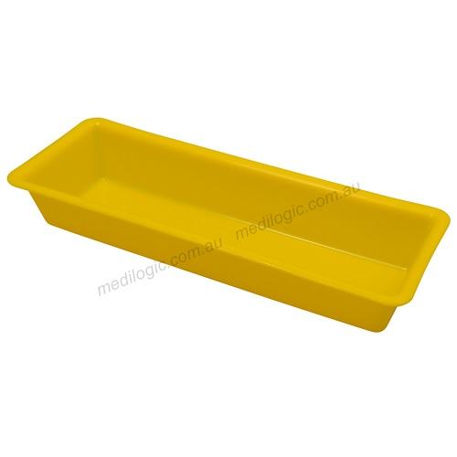 Injection Tray Graduated Yellow - Carton (350)