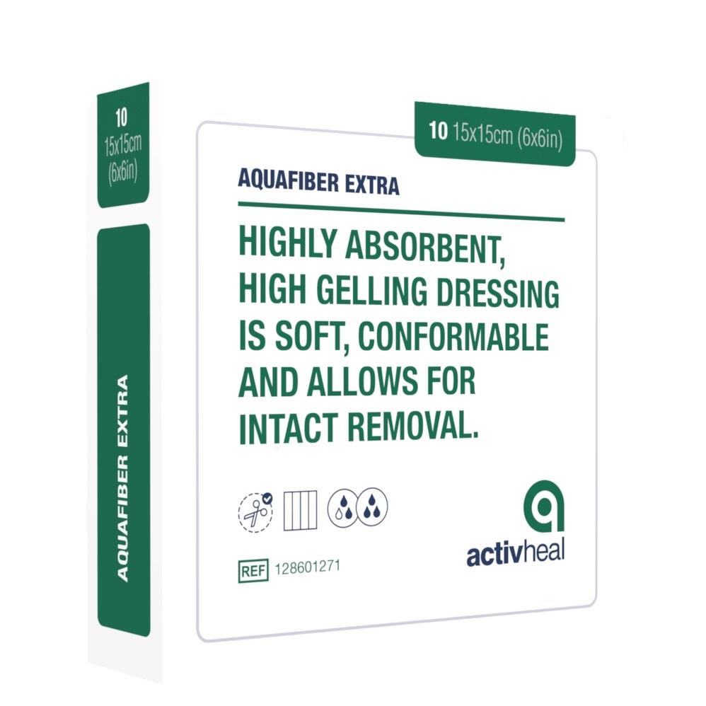 ActivHeal Aquafiber Extra 15 x 15cm - Box (5)