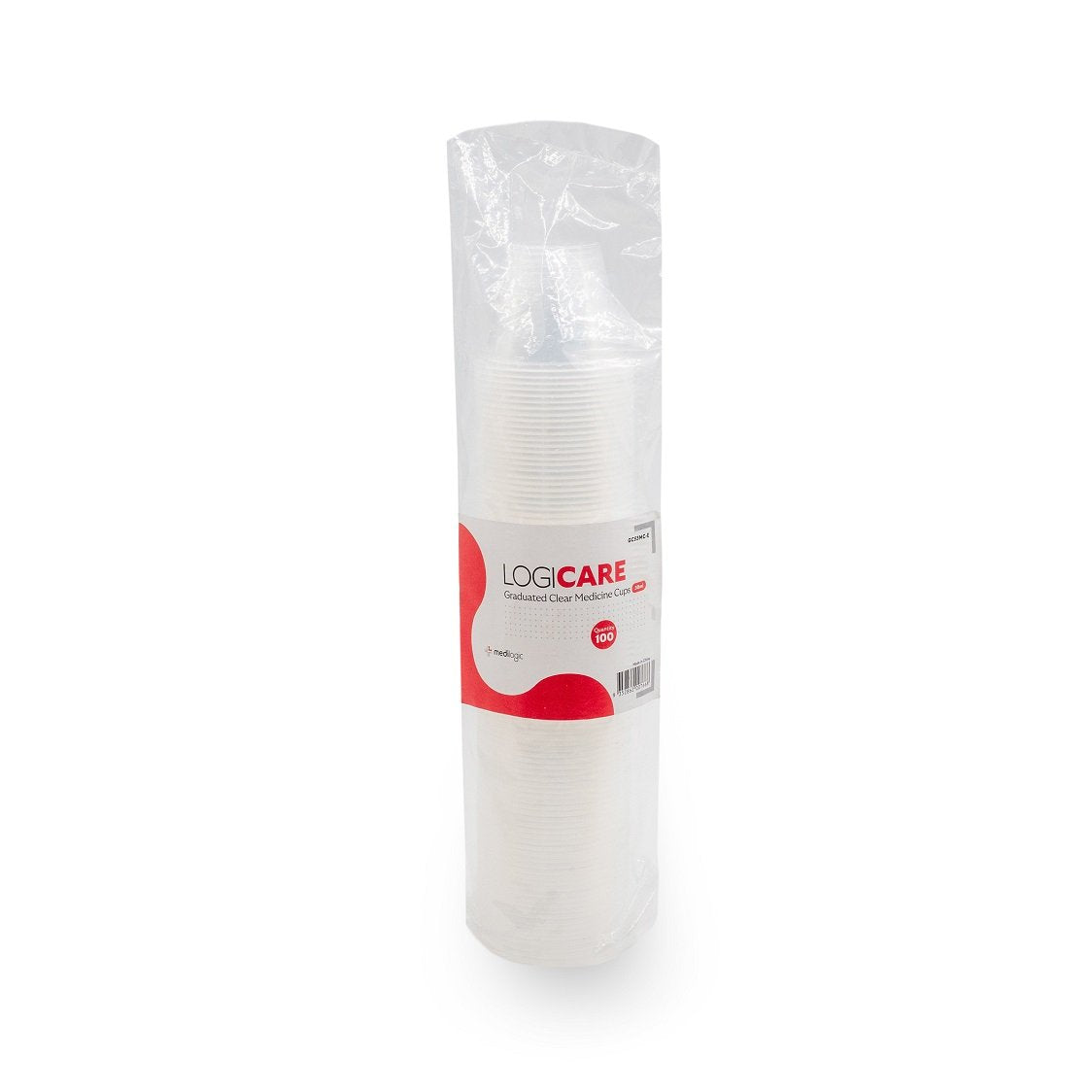 LOGICARE 30ml Graduated Clear Medicine Cups - Carton (5000)