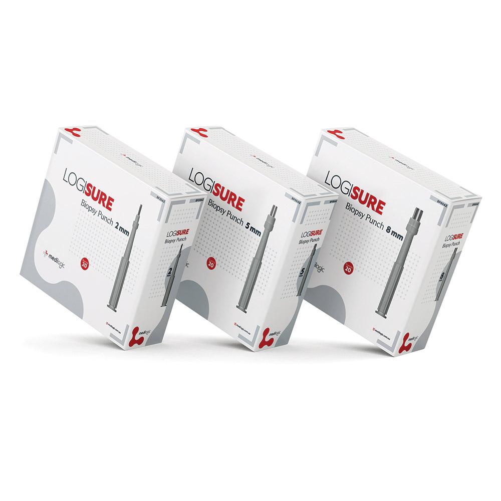 LOGISURE Biopsy Punch 3mm - Box (20)