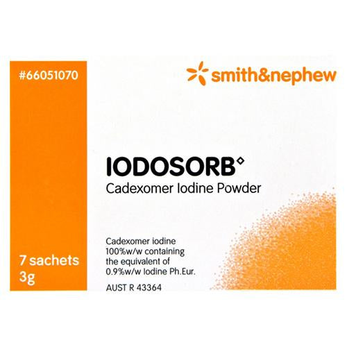 Iodosorb (66001286) Iodine Powder 3g Sachet - Box (7)