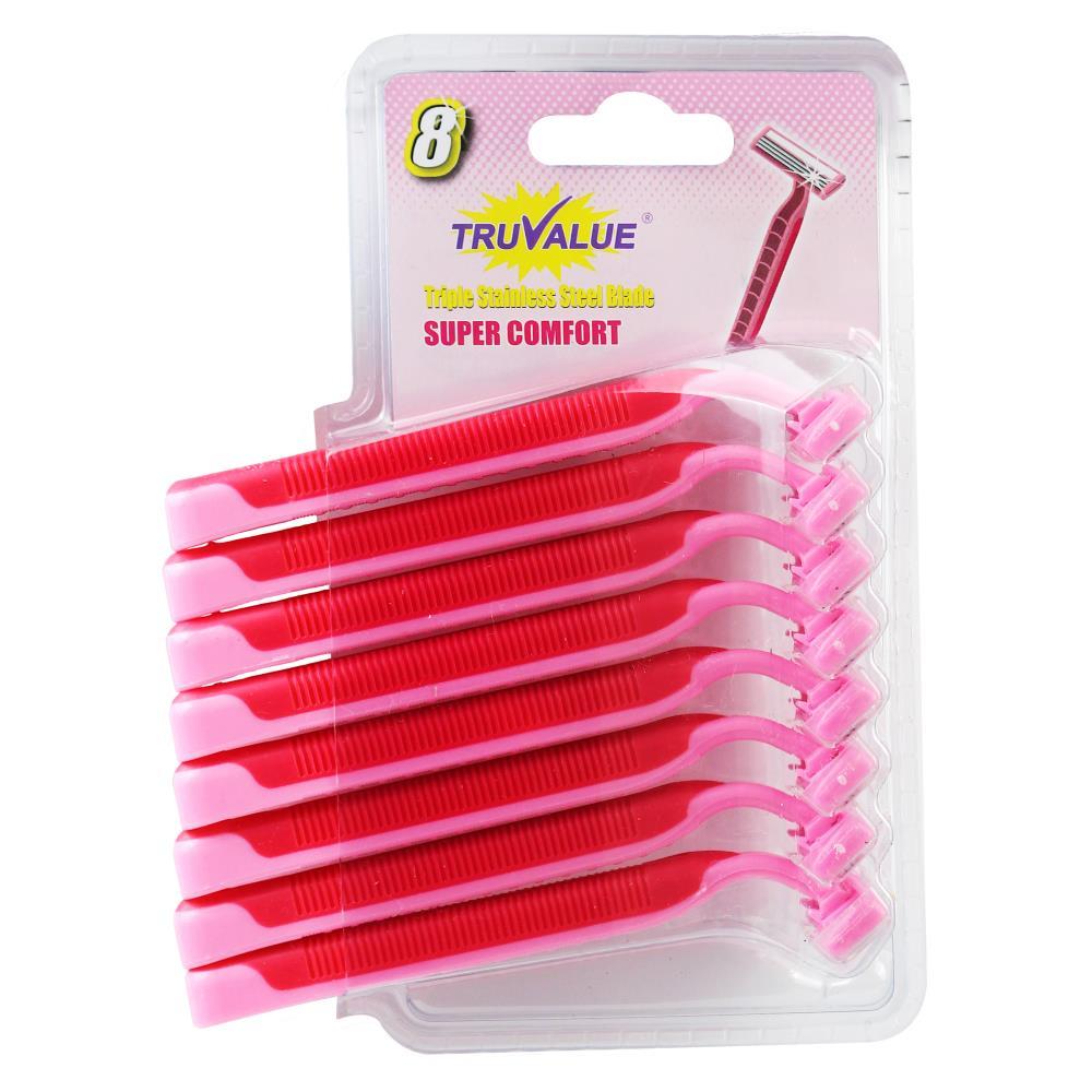 Disposable Razors Triple Blade for Women - Pack (8)