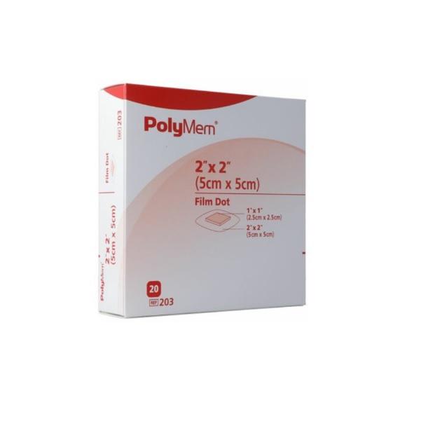Polymem Adhesive Film 5cm x 5cm - Box (20)