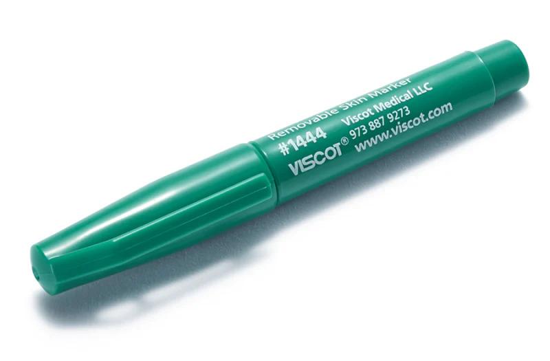 Viscot EZ Skin Marker Pens GREEN - Pack (6)