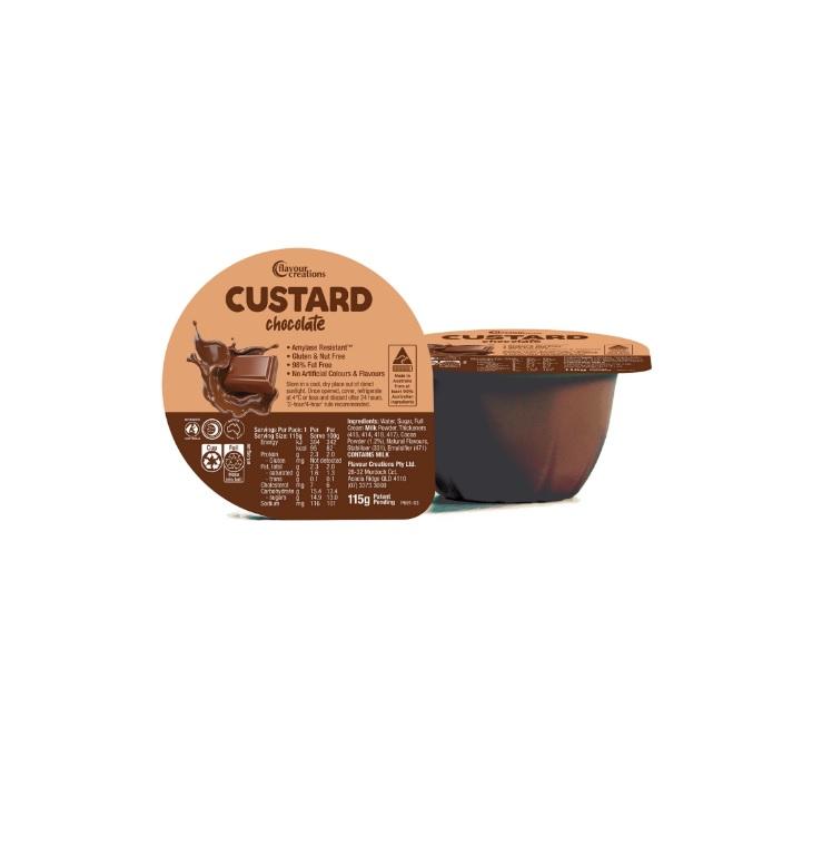 Chocolate Custard 115g - Carton (36)
