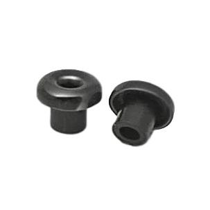 ABN Stethoscope Eartips Mushroom Shape Black - Pair (557)