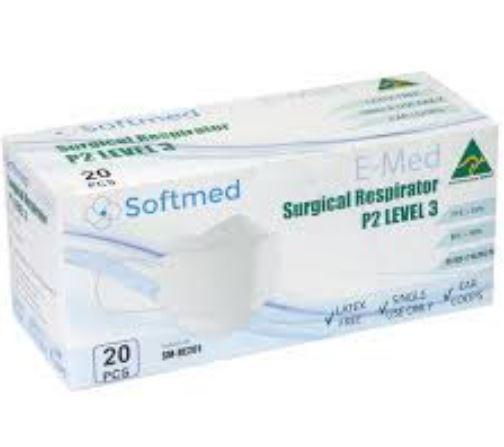 Softmed Ear Loop N95 Respirator - Box (20)