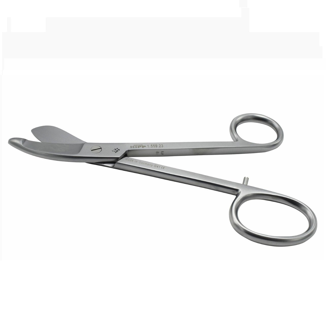 Bruns Plaster Cutting Scissors (Smooth Jaw) 24cm HIPP