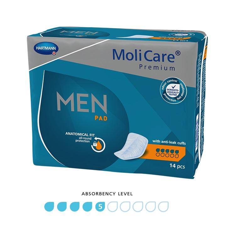 MoliCare Premium Men Pad 5 Drops - Pack (14)