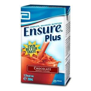 Ensure Plus Chocolate 200ml Bottle - Carton (30)