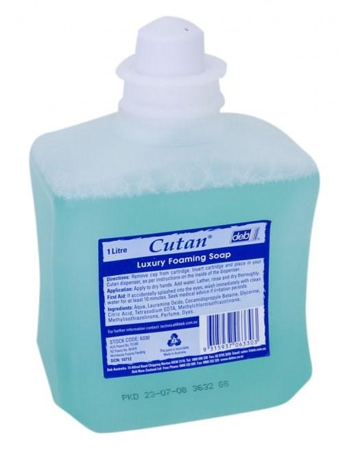 Cutan Luxury Foaming Soap 1L - Carton (6)