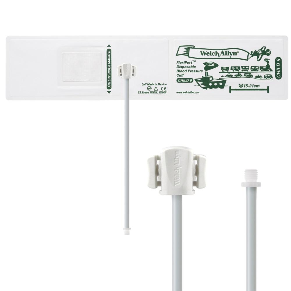 WELCH ALLYN Soft Disposable Flexiport Cuffs -Child 15-21cm - 1 tube, Screw - Box (20)