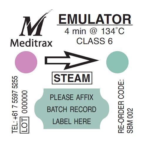 Meditrax Integrator Labels Class 6 (6005500405) - Pack (400)