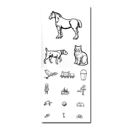 Eye Chart - 6m Animal