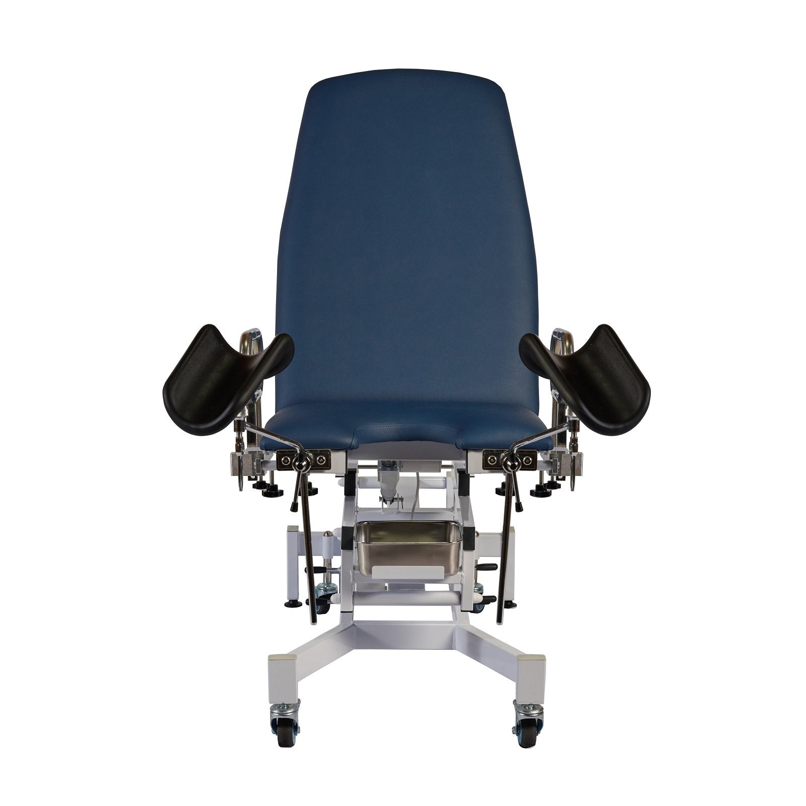 LOGIFORM Deluxe Electric Gynaecology Couch Navy Blue