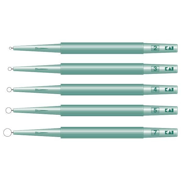Dermal Curette 5mm Kai - Box (20)