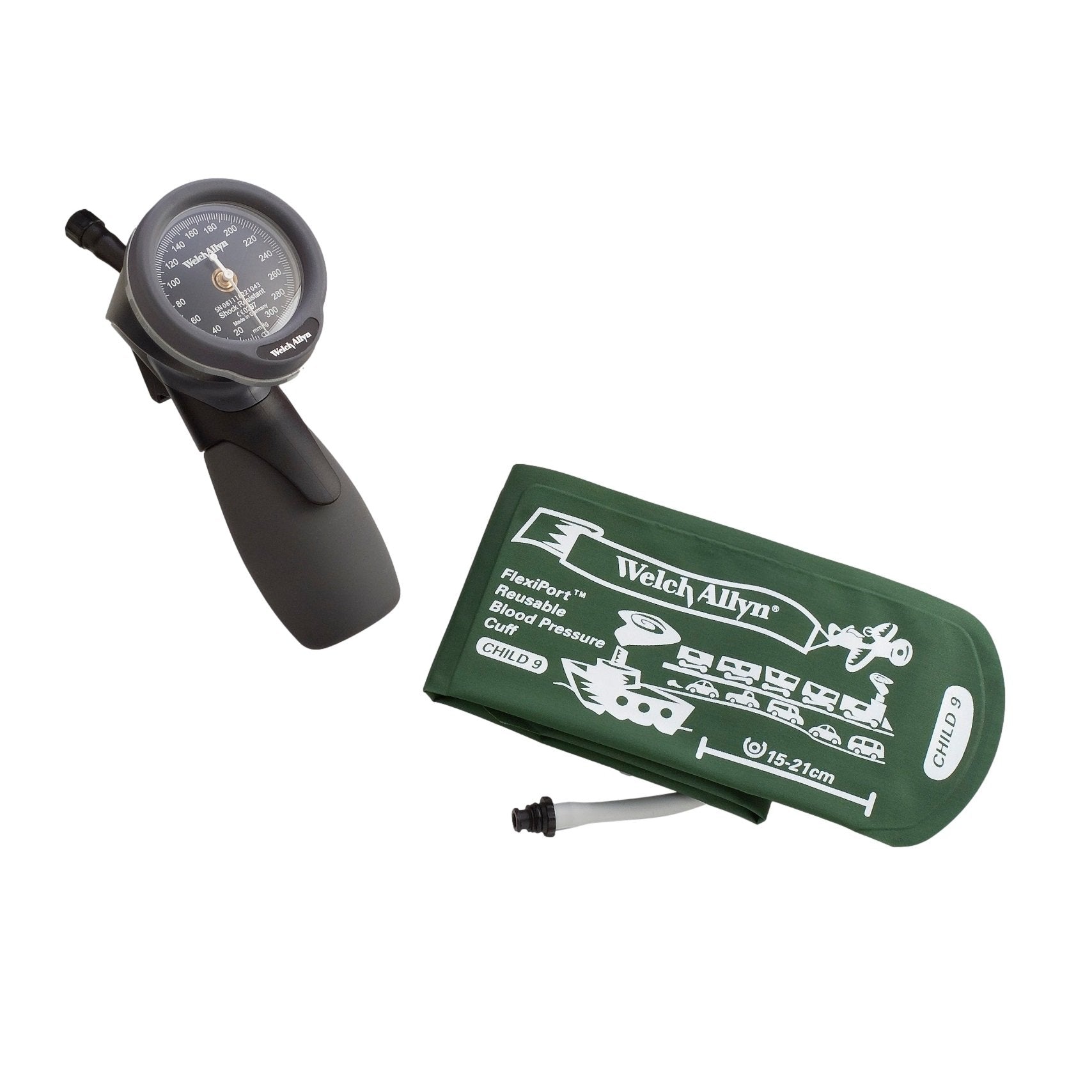 WELCH ALLYN DuraShock Model DS66 Aneroid Sphyg with Child Cuff