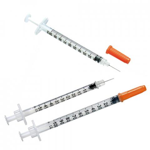 BD Ultra-Fine Insulin Syringe 0.5ml 30G x 8mm -Box (100)