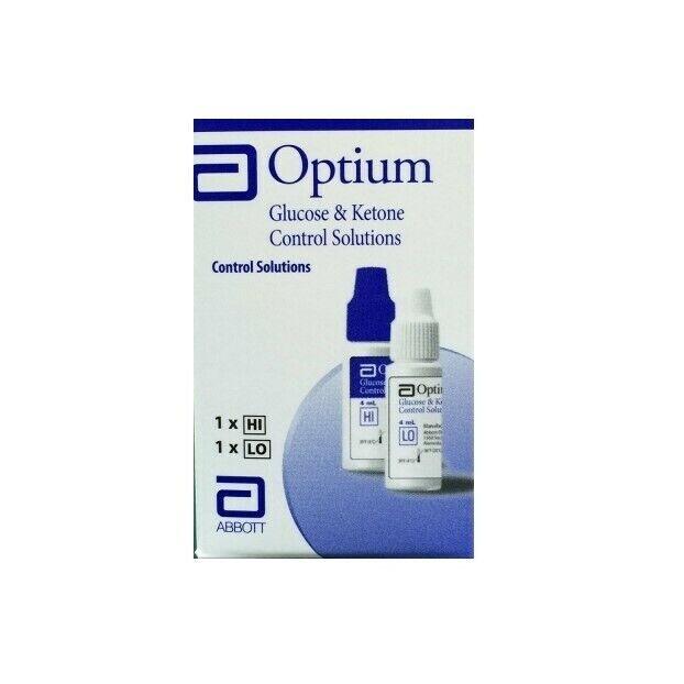 Optium Glucose & Ketone Hi Lo Control Solutions