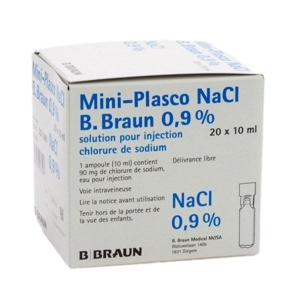 B.Braun Sodium Chloride 0.9% Inj 20ml Box (20)