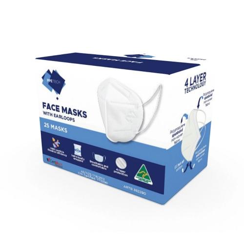 PPE Tech P2 Respirator - Pack (25)