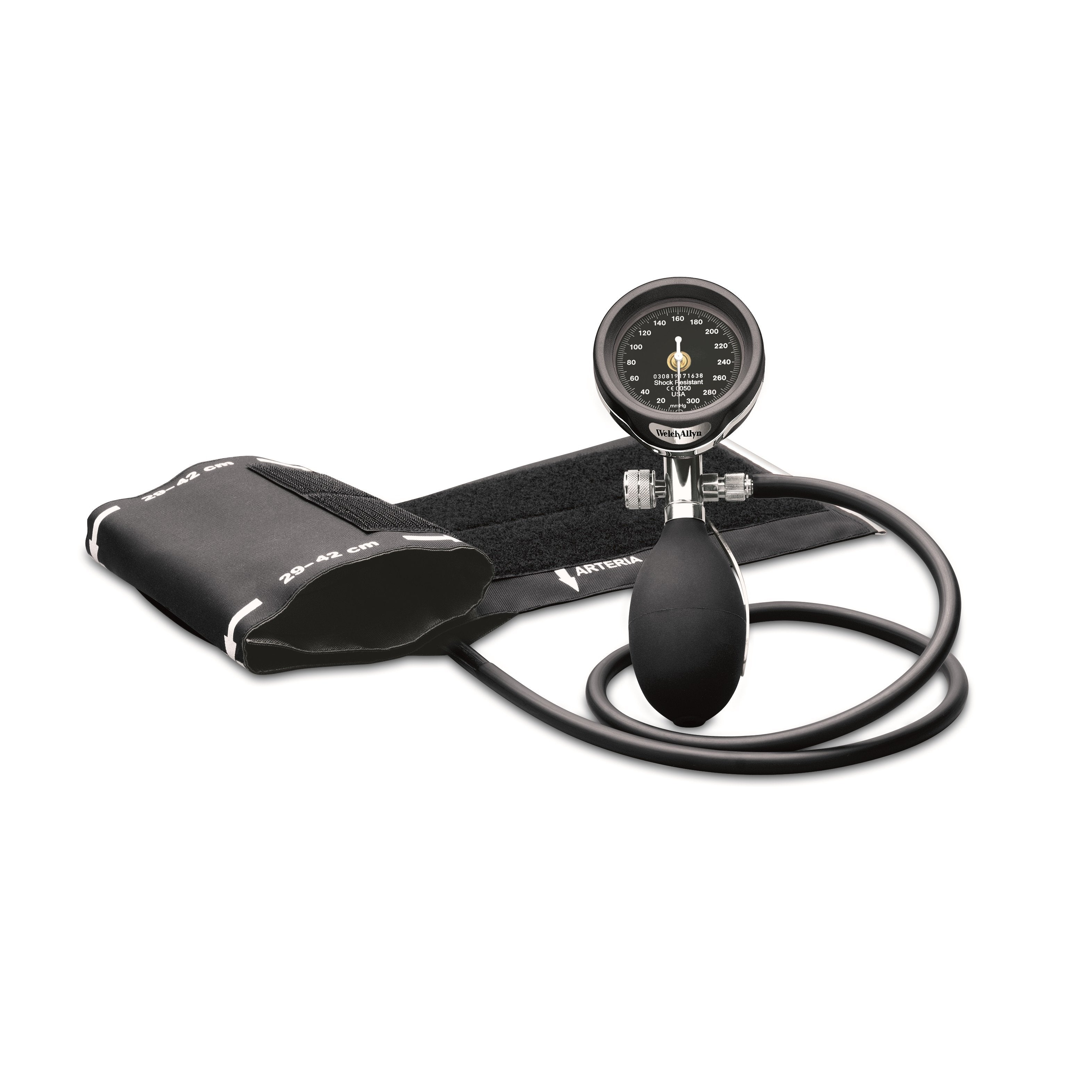 WELCH ALLYN DuraShock DS55 Aneroid Sphyg with Thumbscrew & Adult Cuff